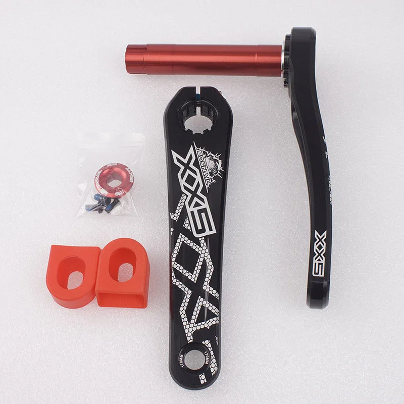 Crank-Black MTB велосипед GXP шатун 7075-T6 кривошипная цепь 34T 36T 38T 40T 170 мм для Sram GXP XX1 X9 XO X01 - Цвет: Crank-Black