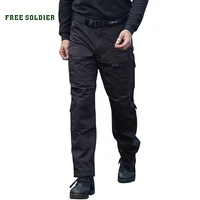 free soldier outdoor sports tactical military mens pant four seasons multi pocket ykk zipper for camping riding hiking trousers