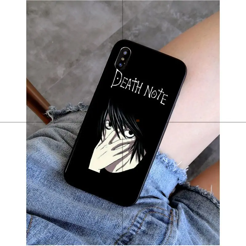 A16 Babaite аниме Death Note дизайн роскошный уникальный дизайн чехол для телефона для iPhone X XS MAX 6 6S 7 7plus 8 8Plus 5 5S XR - Цвет: A16