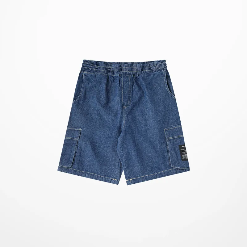 Шорты мужские джинсовые в стиле ретро модные брендовые дизайнерские Короткие