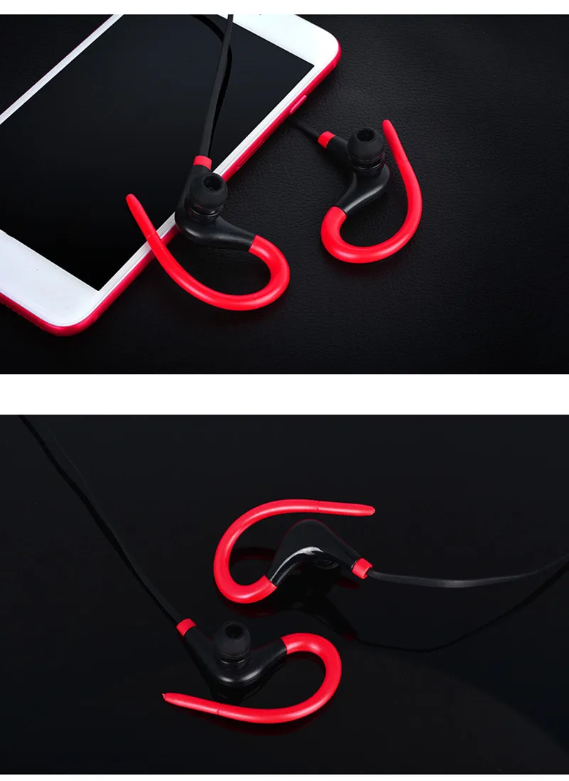 Bluetooth наушники, Спортивные Беспроводные наушники, мини гарнитура, Bluetooth гарнитура с микрофоном, скрытые Наушники для iPhone, всех смартфонов
