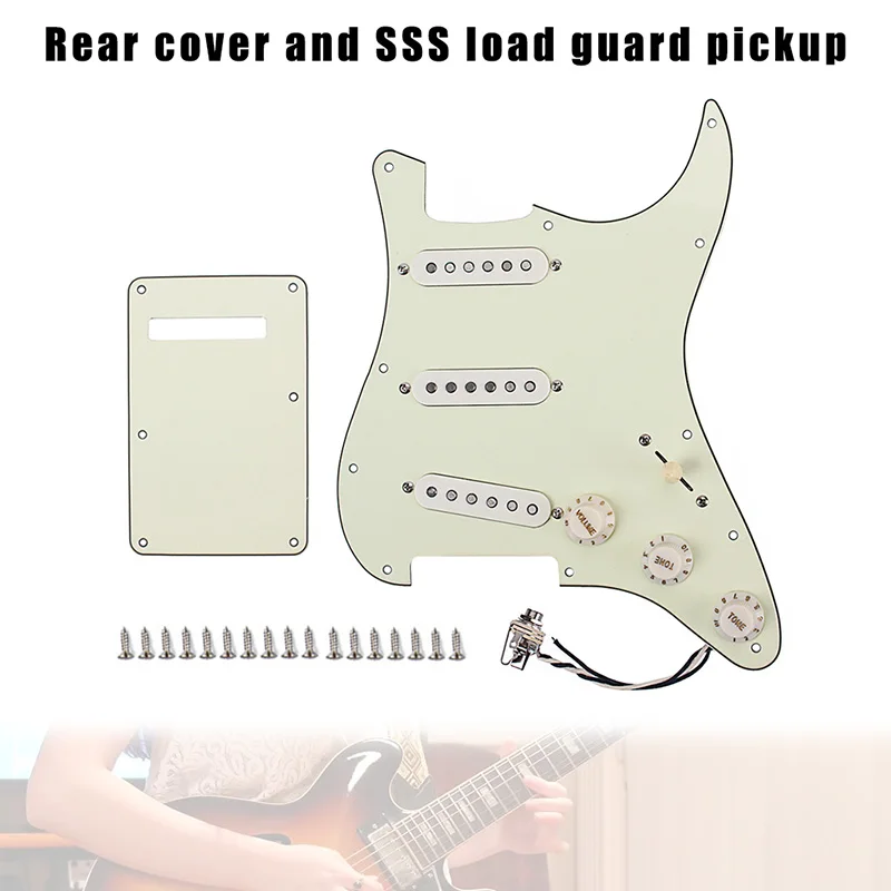 Гитарный пикап загруженный Pickguard портативный музыкальный инструмент Аксессуары