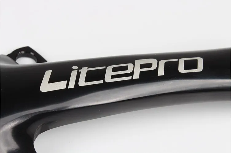 Litepro шатун цепи 130 BCD складной велосипед BMX односкоростная цепь колеса AL7075 170 мм Crank 130bcd зуб 45T 47T 53T 56T 58T