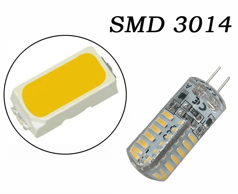 10 шт. 3W светодиодный G4 База Светодиодный лампы высокой Мощность SMD3014 48 Светодиодный s AC12V DC12V 220V белый/теплый белый светильник 360 градусов угол луча