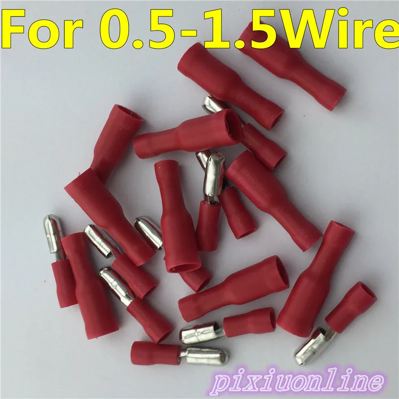 10 пар для 0 5 1 провода FRD (MPD) 2 156 Red Bullet тип высокое качество женский/мужской