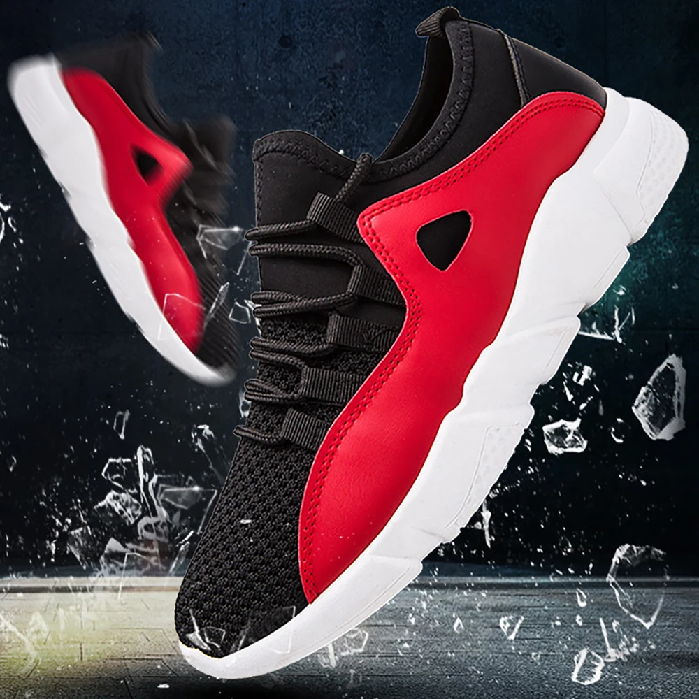 Мужская повседневная обувь из сетчатого материала; Мужская обувь; легкие удобные дышащие Прогулочные кроссовки; tenis feminino Zapatos