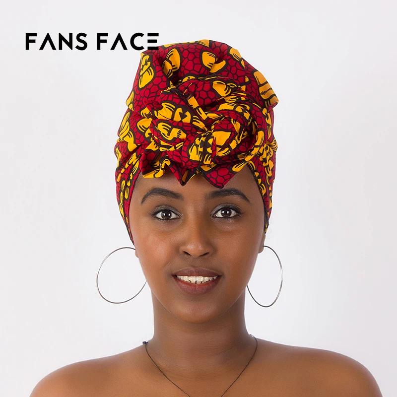 Вентиляторы лицо Нигерия Headtie для женщин традиционные африканские Костюмы