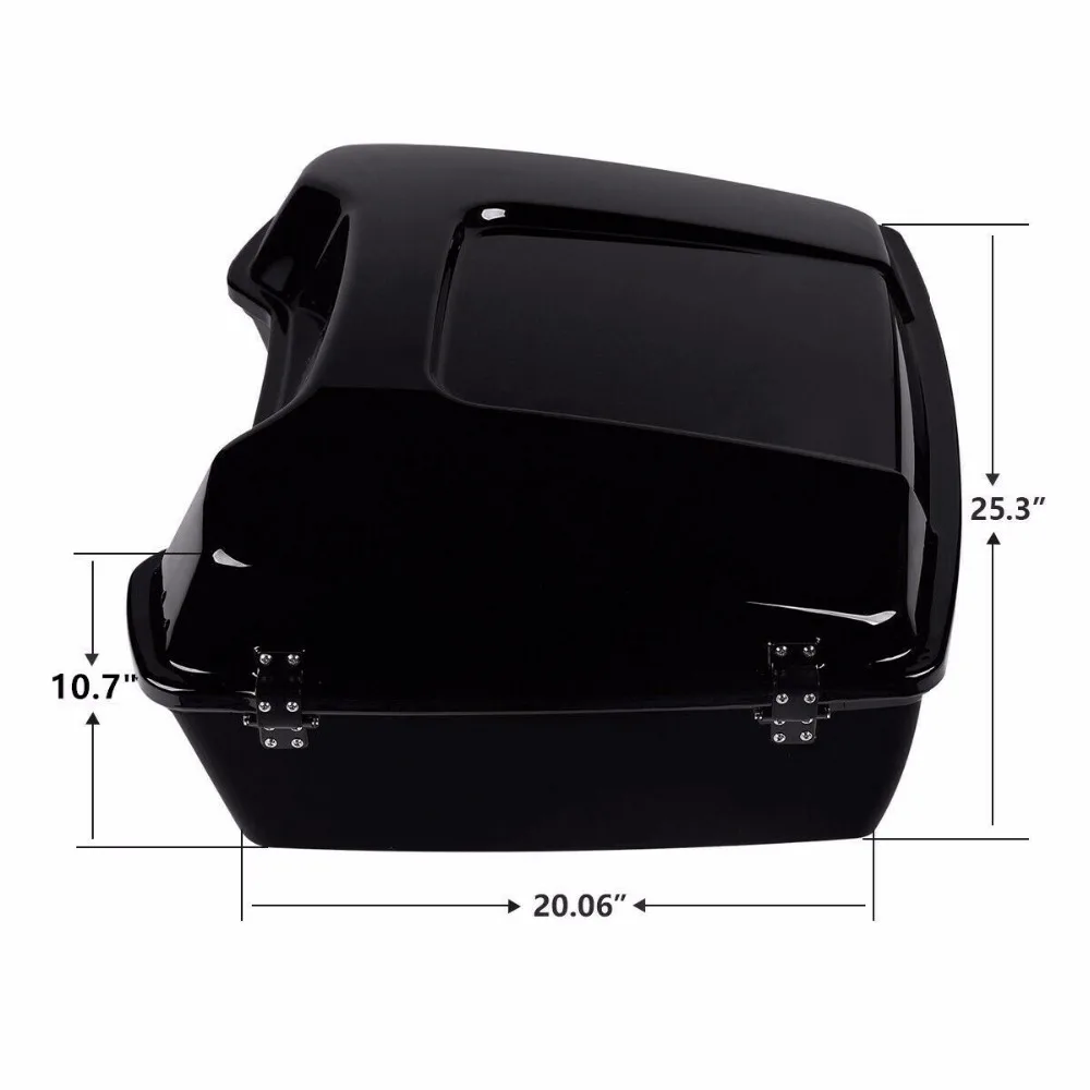 Мотоцикл рубленый пакет багажник спинка Накладка для Harley Tour Pak Touring Road King Electra Glide