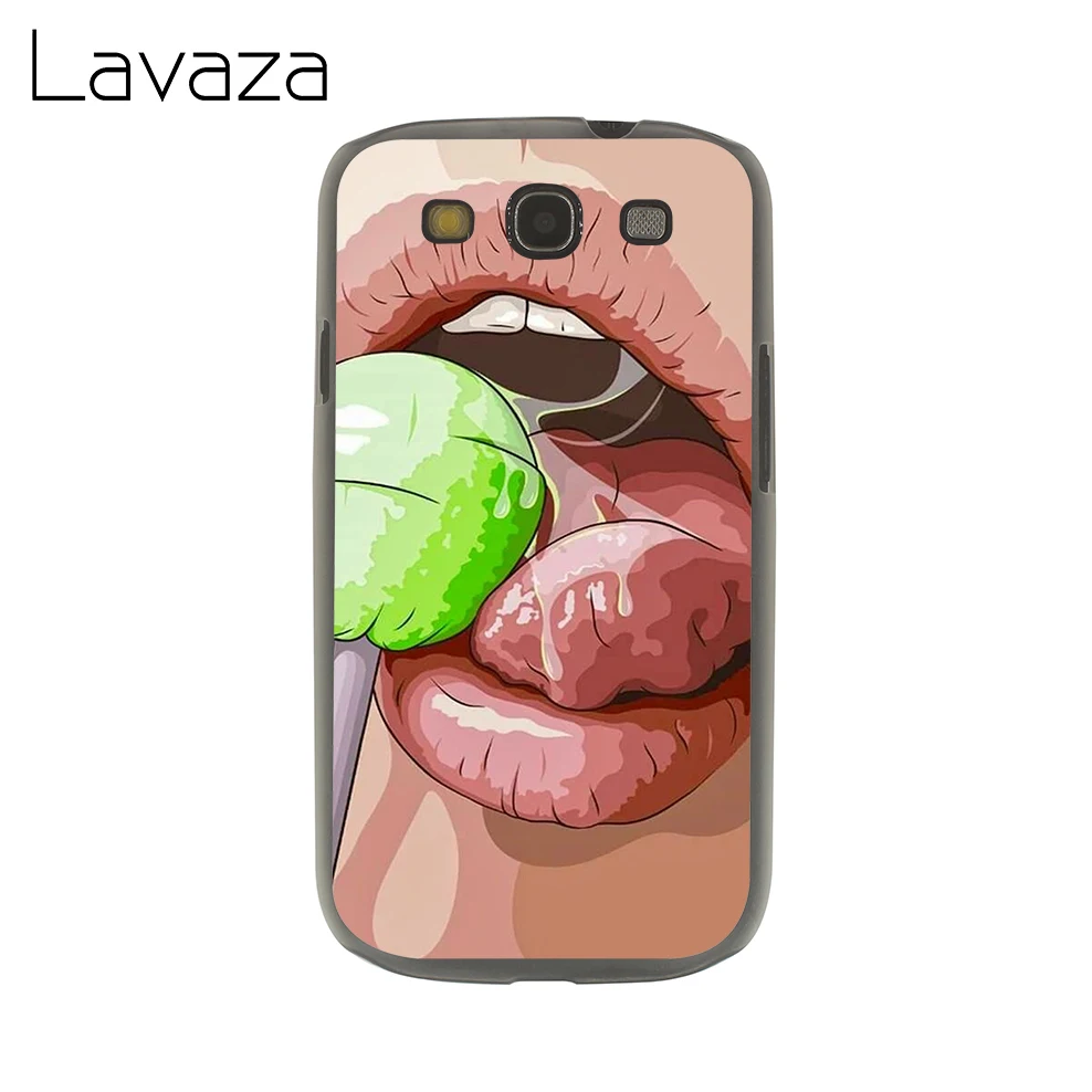 Lavaza пикантные Модные женские красные губы чехол для SamSung Галактики M30 M20 M10 A70 A50 A40