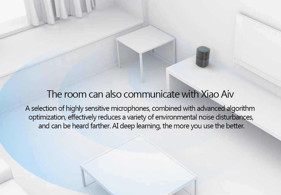 Xiaomi Xiaoai динамик универсальный пульт дистанционного управления версия AI Bluetooth Голосовое управление 2,4 ГГц музыкальный плеер динамик для smтхома