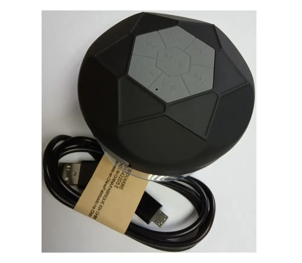 Портативная Bluetooth колонка водонепроницаемая IPX4 + FM радио громкий HD звук душевая