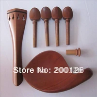size 12 brown color wood violin parts chin restend pintail piece4 tegs
