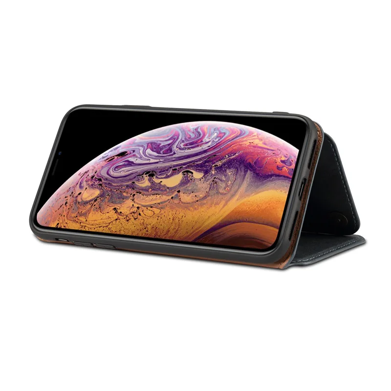 Оригинальный чехол NeWisdom для iPhone X кожаный чехол-книжка бумажник чехлы Apple iPhoneX