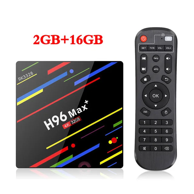 2GB16GB Домашний ТВ Медиаплеер Android 8,1 телеприставка H96 MAX Plus 4 Гб ОЗУ 64 Гб ПЗУ Rockchip RK3328 4K ULTRA HD 2,4G& 5G двойной Wifi ТВ-приставка - Цвет: 2GB16GB