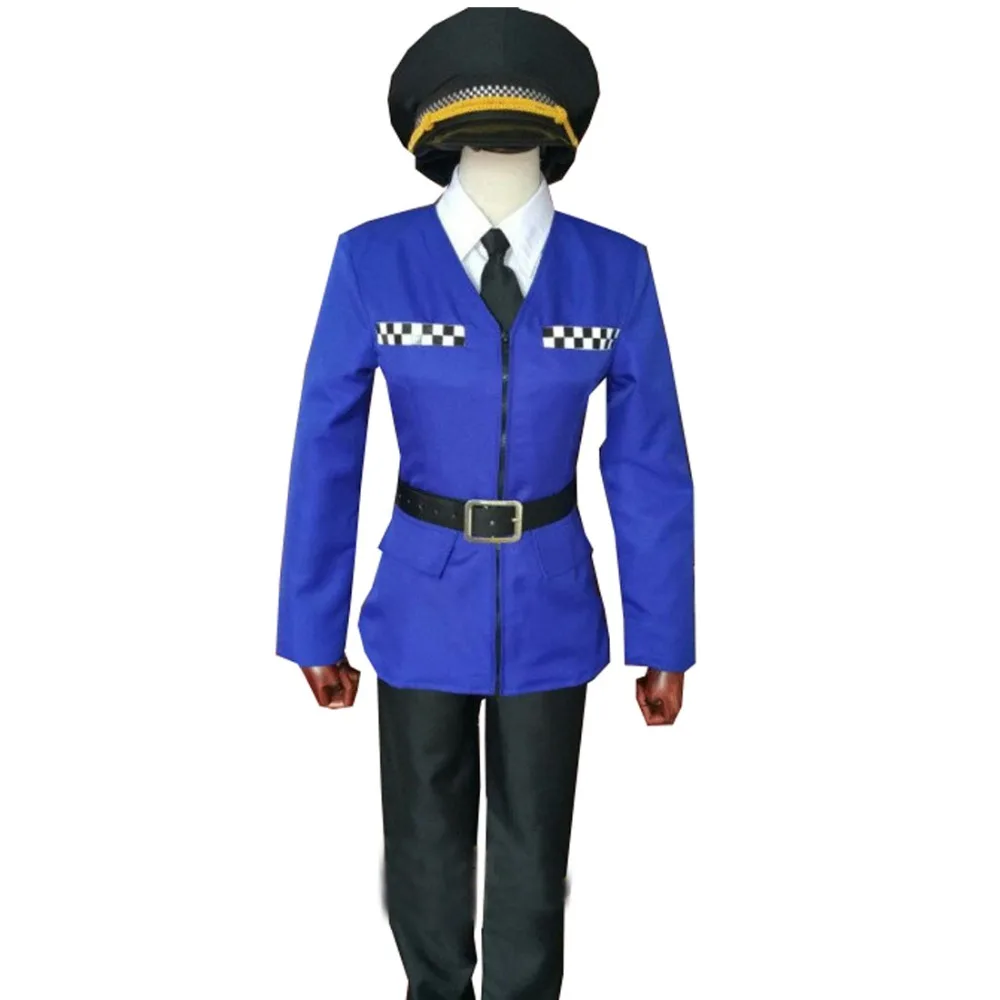 

2019 APH axis Powers Hetalia England Pink police Arthur Kirkland Cosplay Costume with hat