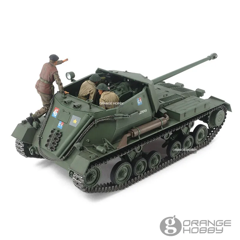 OHS Tamiya 35356 1/35 Британский самоходный анти-танковый пистолет Archer Военная сборка AFV Модель Строительный комплект G