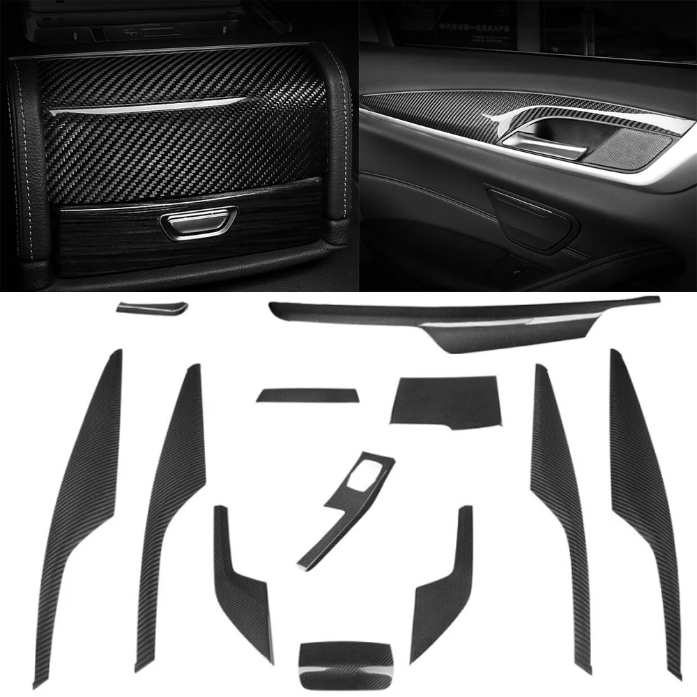 Декоративная панель с центральной консолью рамка для BMW 5 серии G30 G38 520i 17-19