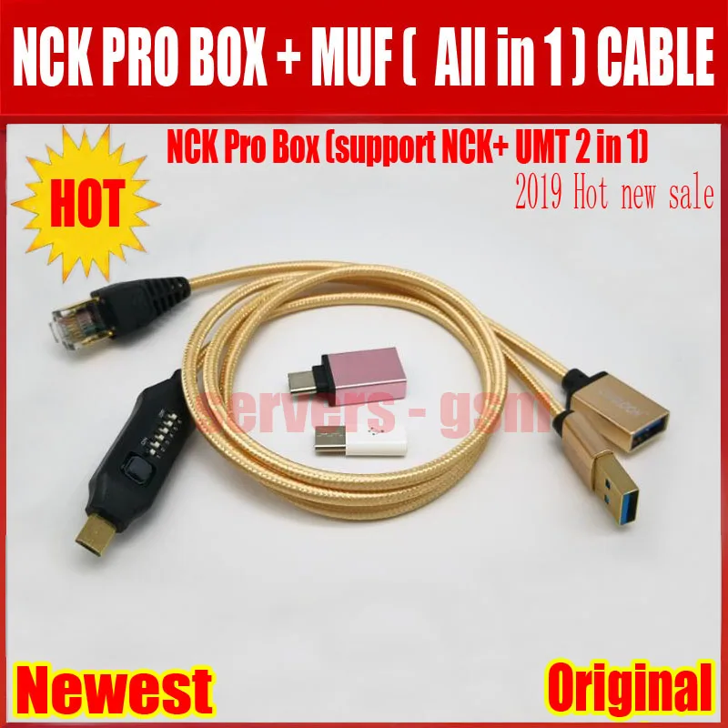 Новейший оригинальный NCK Pro box 2 (поддержка + UMT в 1) для Huawei кабель все одном (кабель