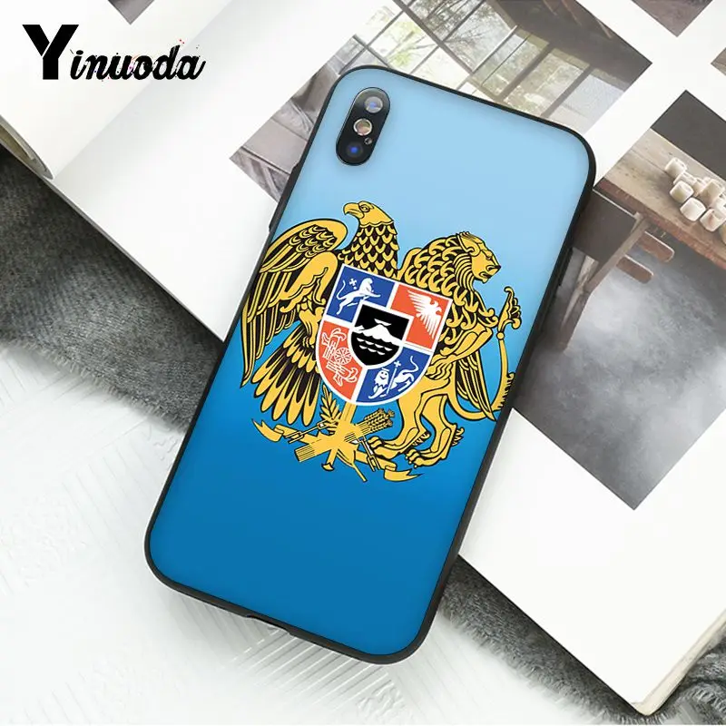 Чехол для телефона с гербом России и Албании iphone 12 11 Pro Max X XS MAX 6 6S 7 8plus 5 5S XR|Бамперы|
