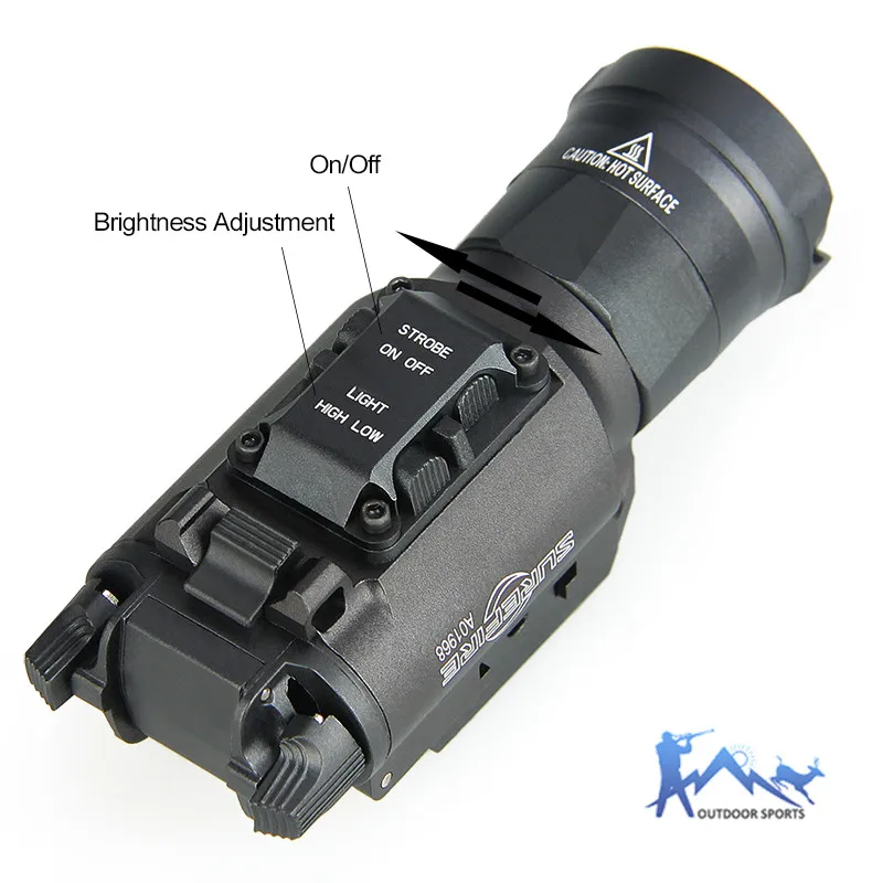 TRIJICON Tatical SD72/XH35 Flashlight Aerospace Alumi With LED Light For Outdoor Hunting OS15-0130 | Спорт и развлечения