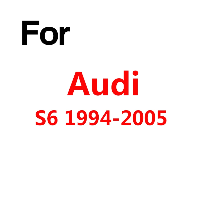 For Audi S6 Buildreamen2 чехол для автомобиля солнцезащитный козырек Снежный дождь устойчивый к царапинам пылезащитный чехол водонепроницаемый для Audi 80 A5 Allroad RS4 RS7 S6 A1 Q5 - Название цвета: For Audi S6