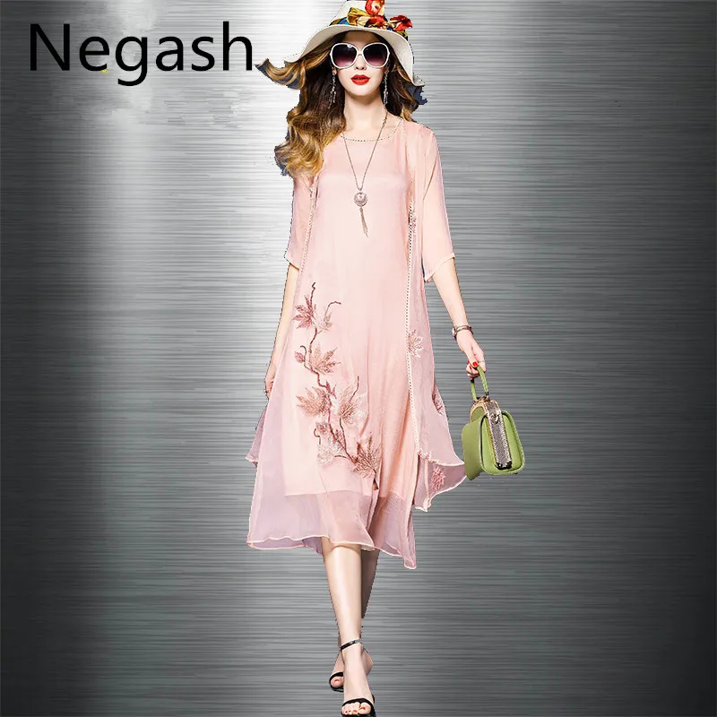 2 шт. комплект Дизайн элегантное платье для Для женщин Бохо Лето макси Фирменная