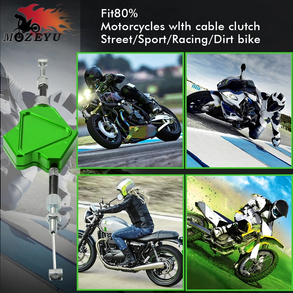 Для Honda CBR 125R 250R 500R 600RR 650F 929RR 954RR 1000RR CNC алюминиевый мотоцикл трюк рычаг сцепления легко тянуть кабель