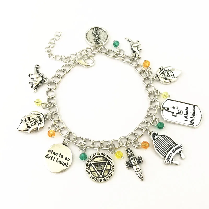 Фэнтези Вселенная Бесплатная доставка 20 шт. много шармов браслет Светлячок