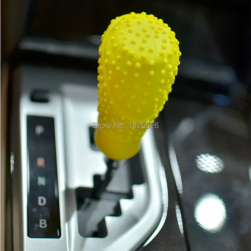 Овальные Автомобильные рычаги передач для автомобиля силиконовый чехол