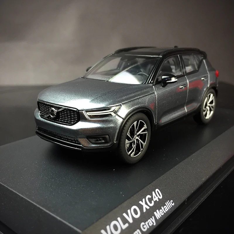 1/43 литой металл XC60 XC40 Suv Настольный дисплей Коллекция Модель - Цвет: Volvo XC40 Gray Spot