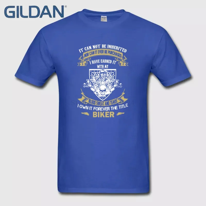 Making Uniform Size For Biker Funny Black T Shirts Men Tee Cotton Simple | Мужская одежда