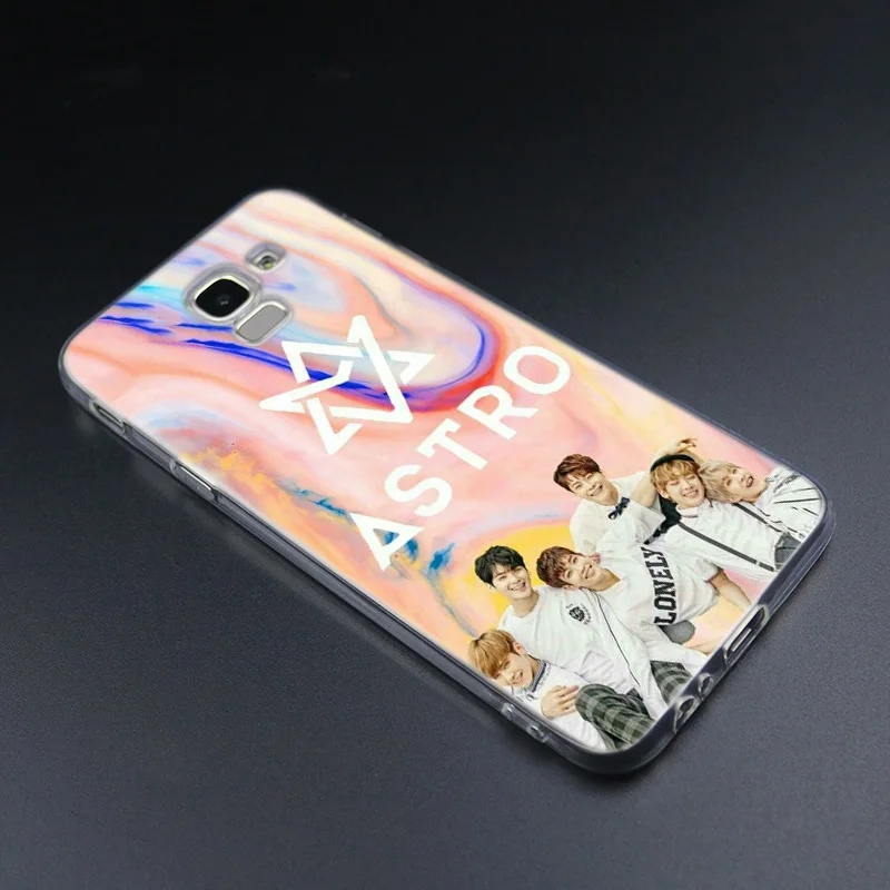 Горячий KPOP ASTRO силиконовый чехол для Samsung Galaxy J2Pro J4 J6 J8 2018 J3 J5 J7 2016 2017EU Prime CORE Plus