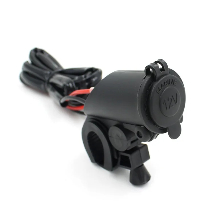 Мотоциклетный адаптер для прикуривателя с двумя usb разъемами зарядки и быстрой