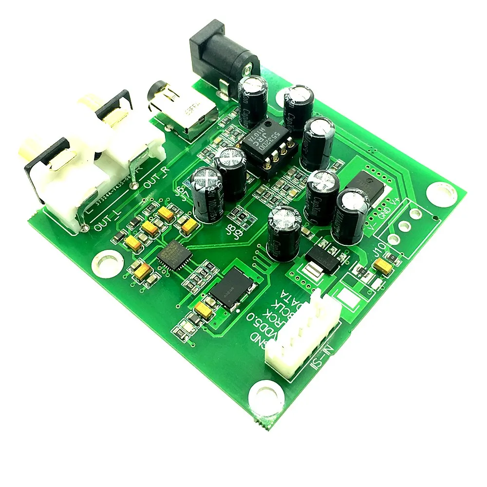 ES9018K2M ies DSD цифровой аудио вход, DAC декодер доска симулятор DOP для Raspberry Pi