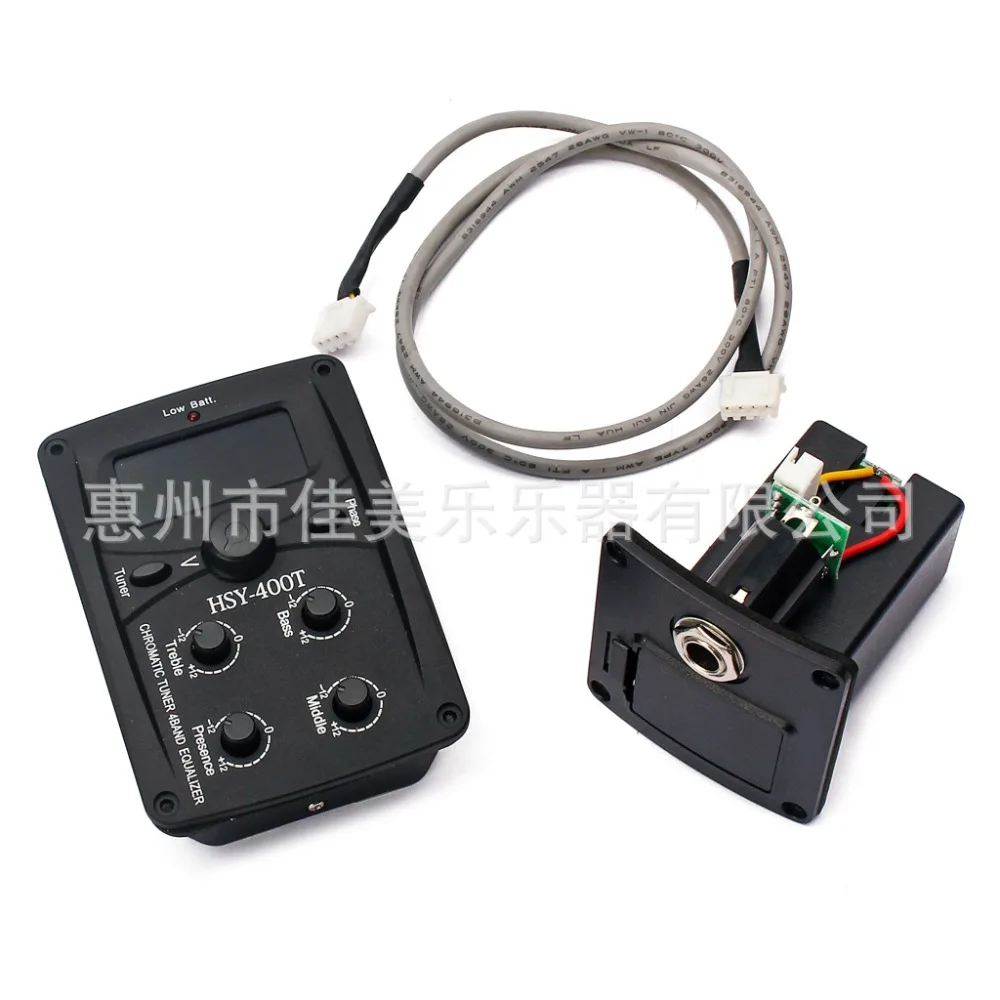 1 Set Wood Guitar Accessories Quality LC-4 EQ Pickup (Folk classical) General | Спорт и развлечения