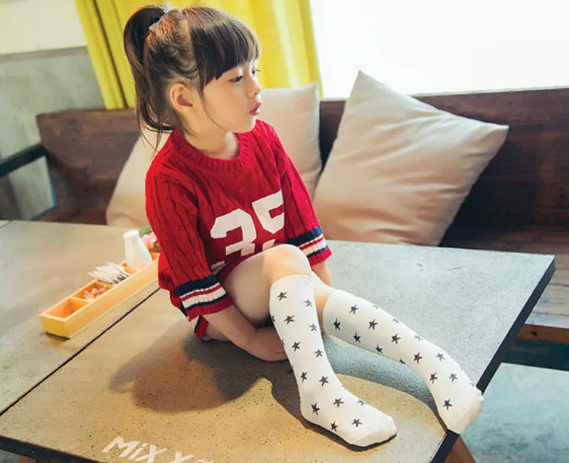 Носки унисекс высокие до колена милые Мультяшные с рисунком кота панды дораэмона