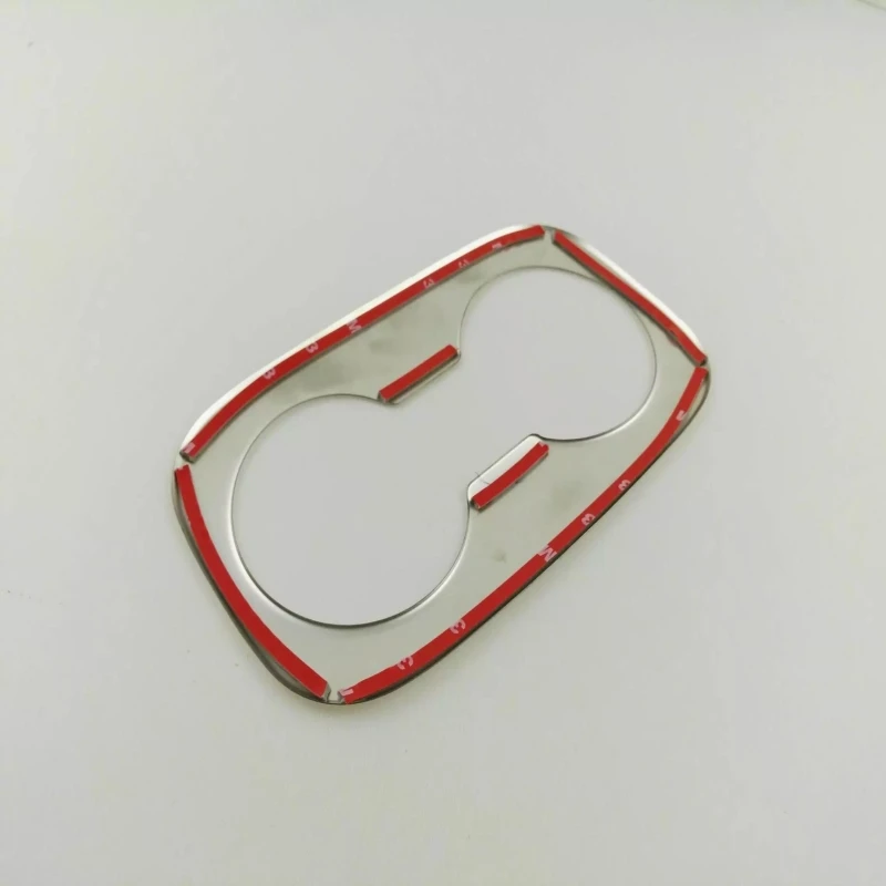 For Chevrolet Cruze 2017 Stainless Steel Matt Interior Rear Seat Water Cup Glass Holder Cover Trim 1pcs Car Styling Accessories |