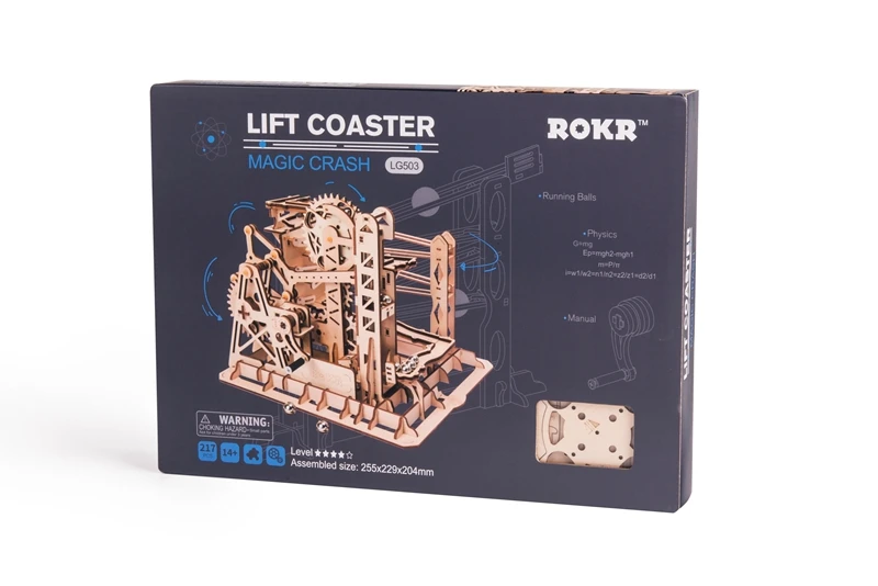 Robotime пазл Веселая серия валик для самостоятельной покраски Coaster креативная деревянная игра 3D Модель Строительный набор сборная игрушка детский подарок для взрослых jooyoo