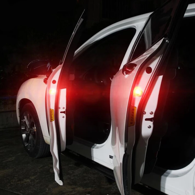 2x автомобиль Дверные огни Светодиодный Предупреждение лампа сигнальная для Hyundai