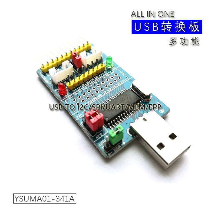 CH341A USB в I2C/IIC/SPI/UART/TTL/ISP адаптер EPP/MEM параллельный порт конвертер | Инструменты