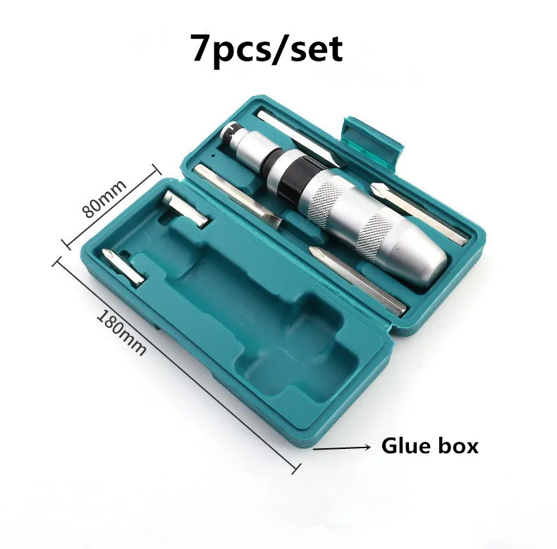 

Multi-function impact batch screwdriver hand tool set strong torque high hardness bits cross flat screwdriver