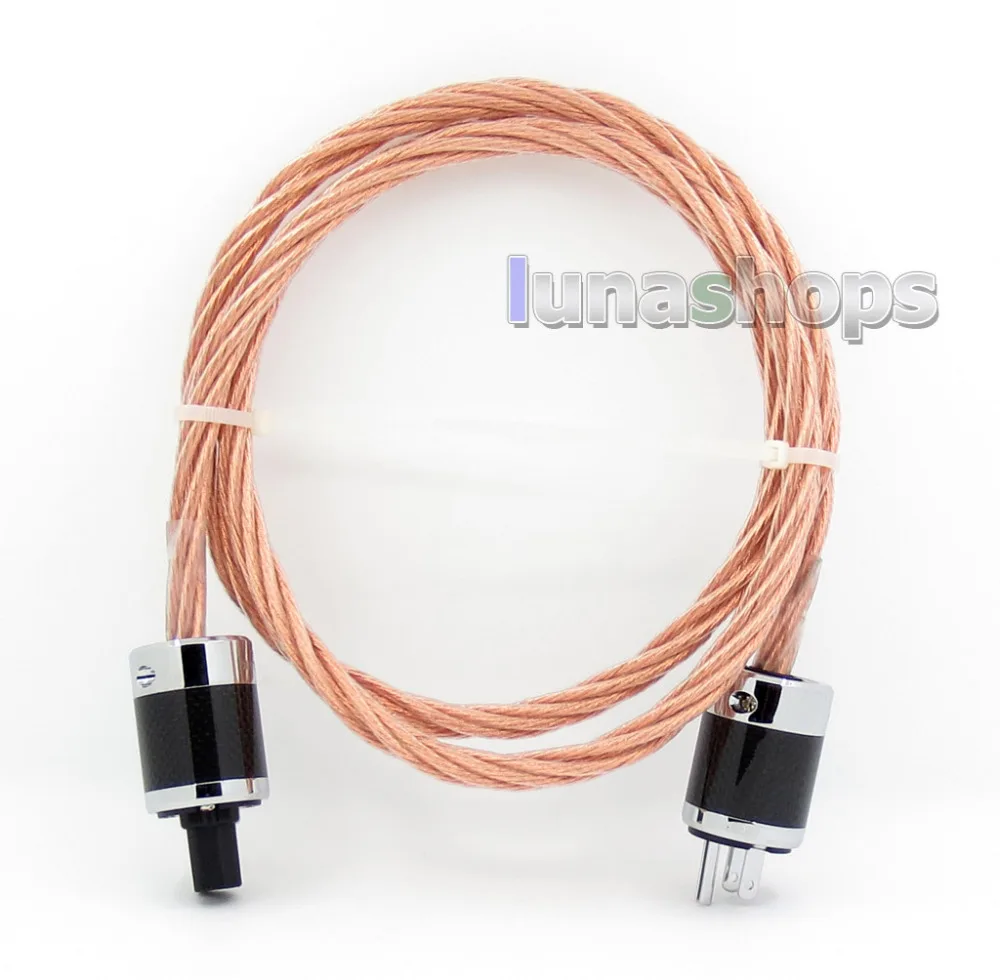 1 8 м ACROLINK AC 9800(CU) OCC/посеребренный смешанный силовой 6*6 кабель питания HiFi (AG)(A + C)(CU)