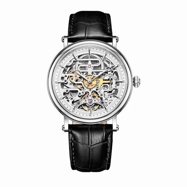 Часы Reef Tiger Artist Series RGA1917 мужские деловые винтажные с циферблатом автоматические