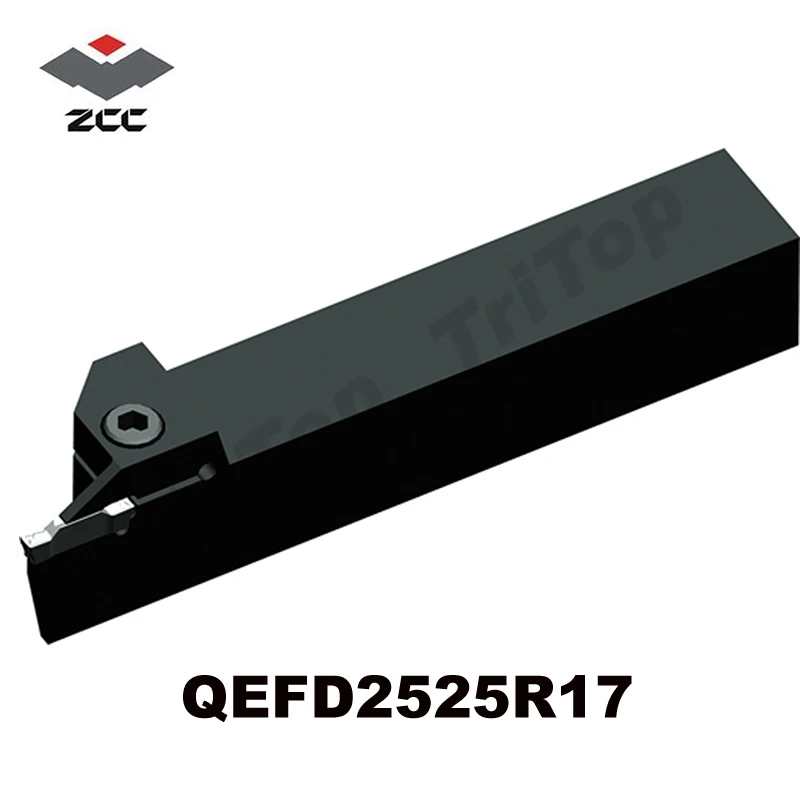 

ZCC.CT brand new Parting and grooving Tools QEFD2525R17 CNC turning tool holder