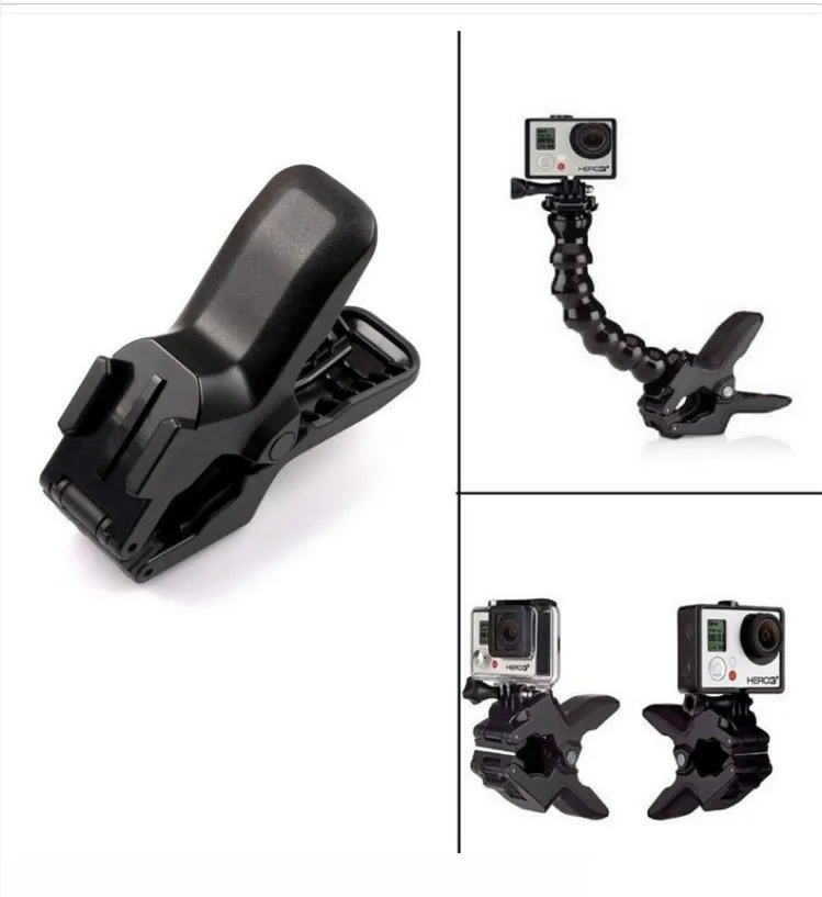 Челюстей Flex сильный зажим Настольная подставка для телефона крепление GoPro hero7 6 5 4