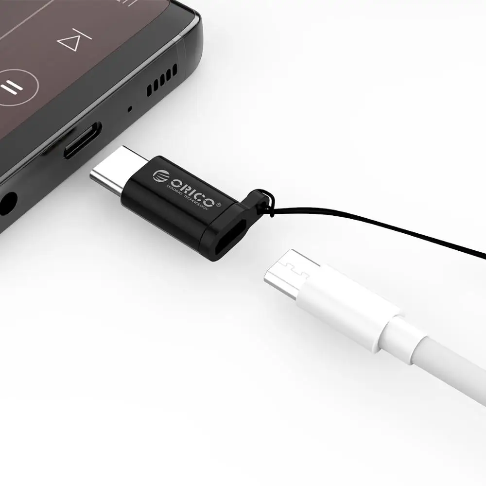 ORICO сплав OTG usb type C адаптер Micro USB для type-C зарядки передачи данных конвертер huawei Macbook
