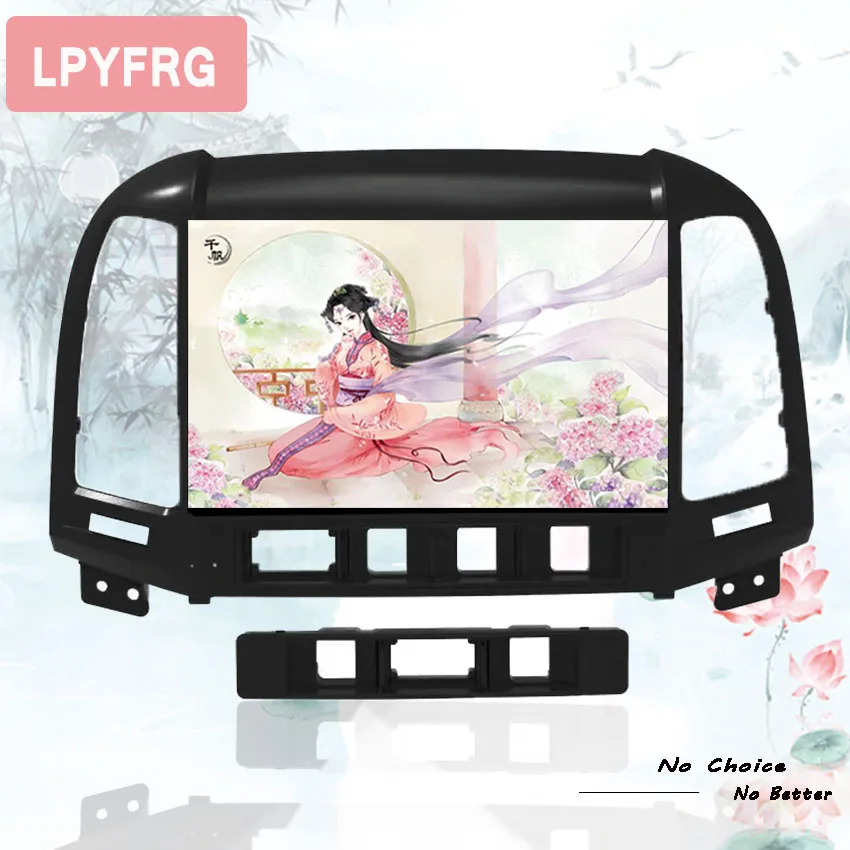 Автомагнитола 2 Гб ОЗУ android 10 0 автомобильный dvd плеер для hyundai santa fe 3 отверстия 4