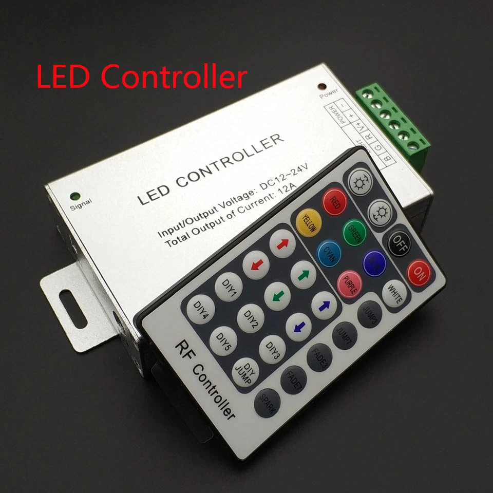 Светодиодный контроллер аксессуары для освещения rgb-контроллер радиочастотный