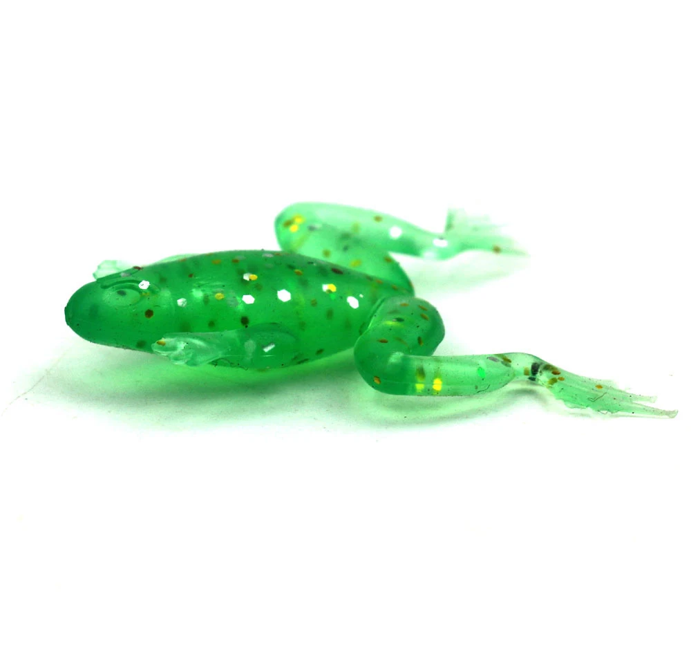 1pc cheap random colour 4.8G 55MM HOT NEW Soft Frog Lures Diving Silicone Fishing Bait Leurre | Спорт и развлечения