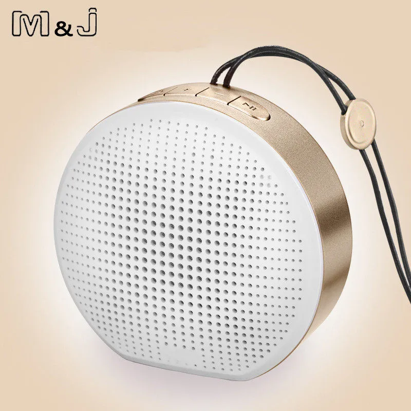 M & J Y100 стерео Портативный беспроводной Bluetooth динамик мини сабвуфер с микрофоном